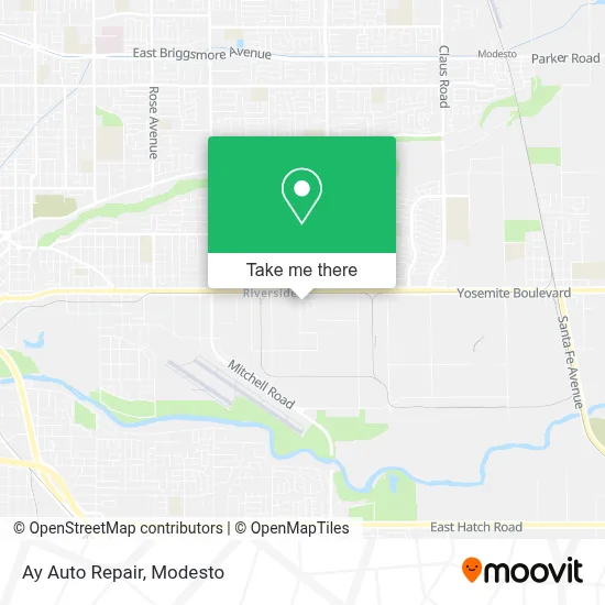 Ay Auto Repair map