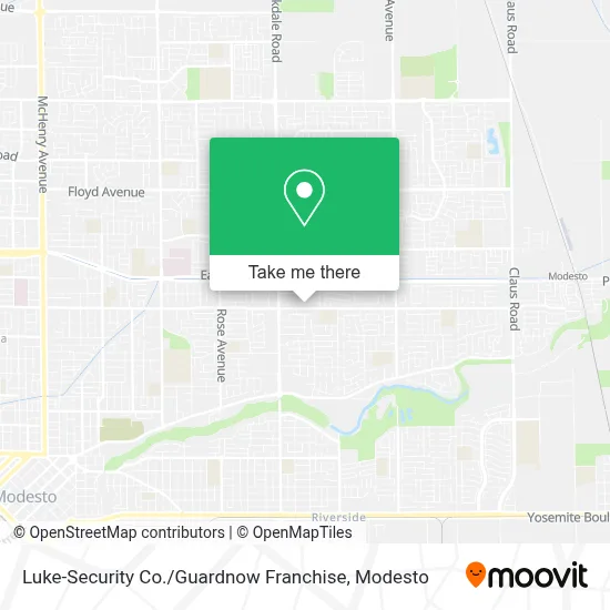 Luke-Security Co. / Guardnow Franchise map