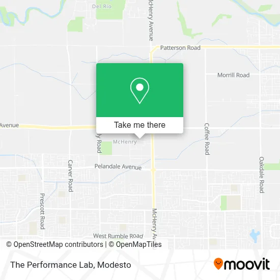 The Performance Lab map