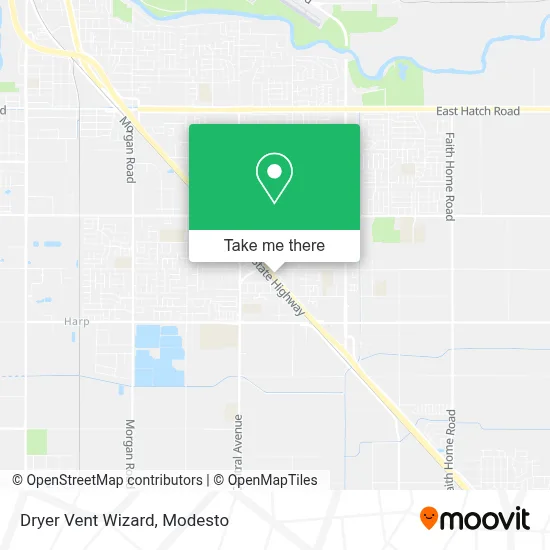 Dryer Vent Wizard map
