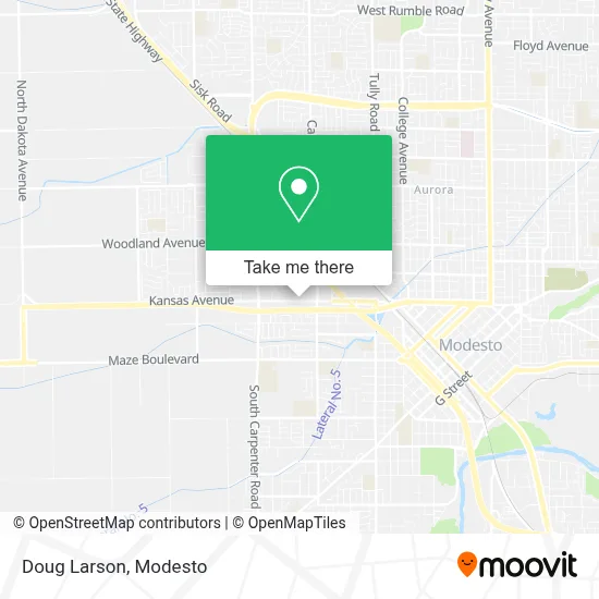 Doug Larson map