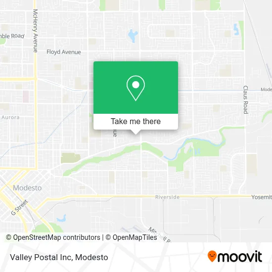 Valley Postal Inc map