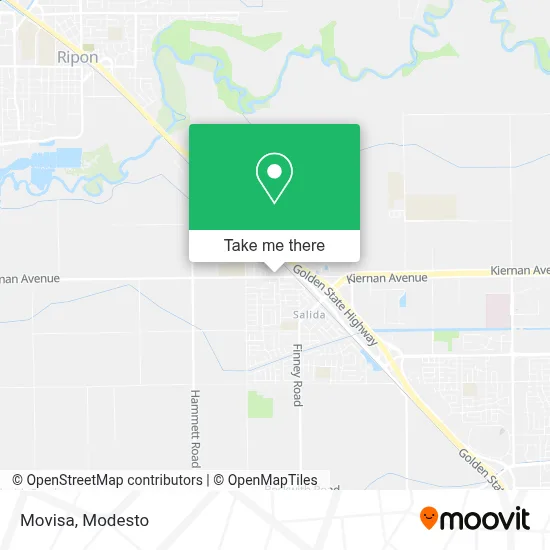 Movisa map