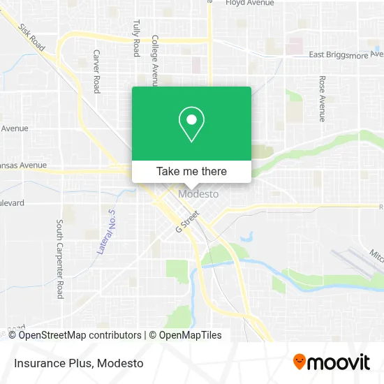 Insurance Plus map