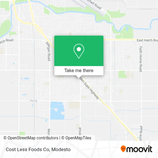 Cost Less Foods Co map