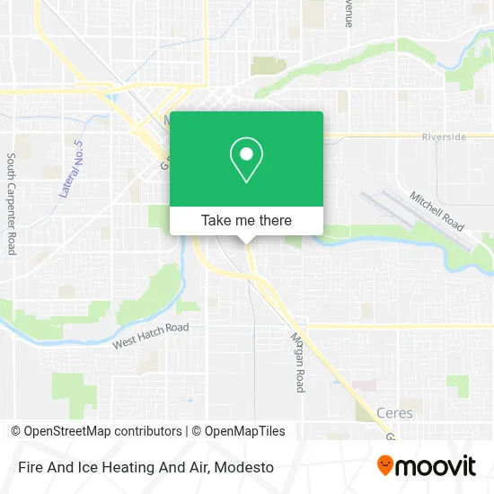 Fire And Ice Heating And Air map