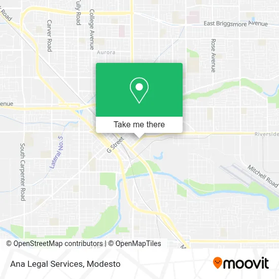 Ana Legal Services map