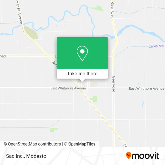 Sac Inc. map