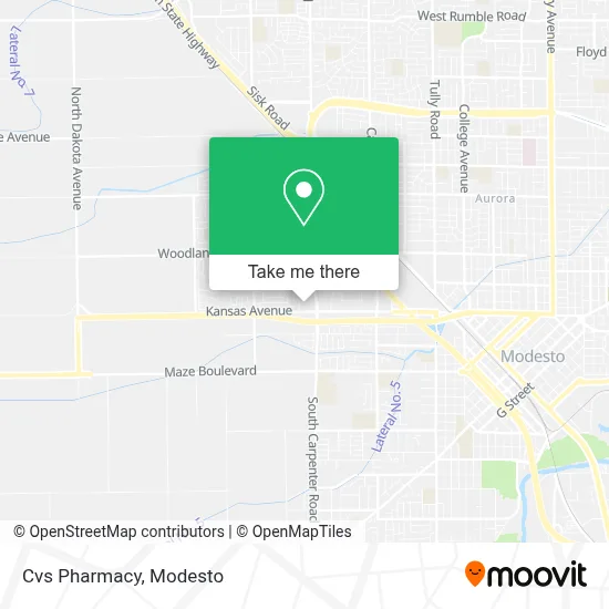 Cvs Pharmacy map