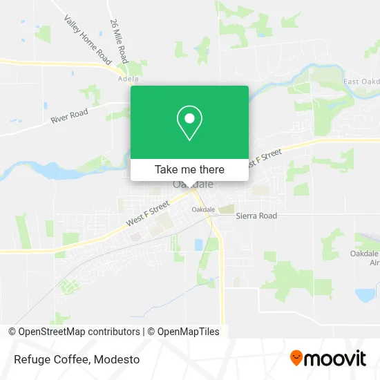 Refuge Coffee map