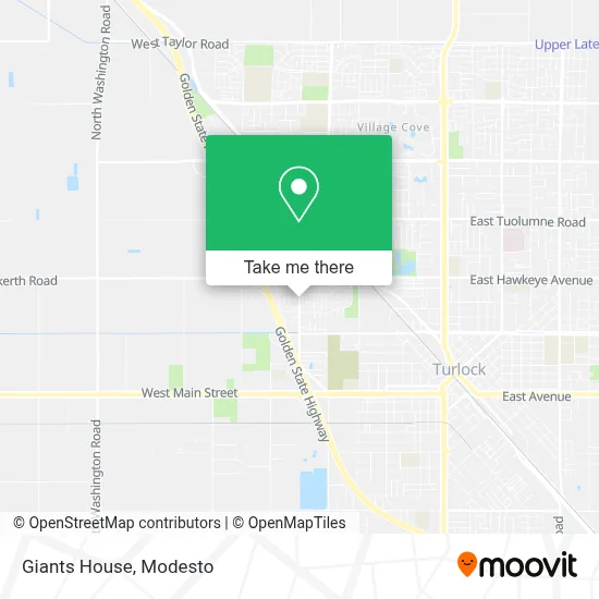 Giants House map