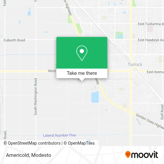 Americold map