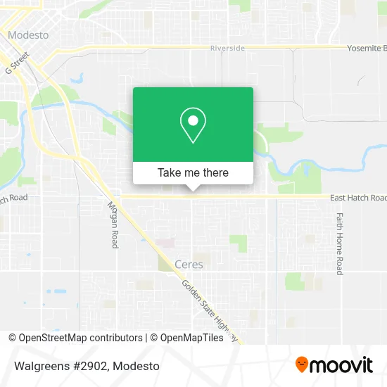 Walgreens #2902 map