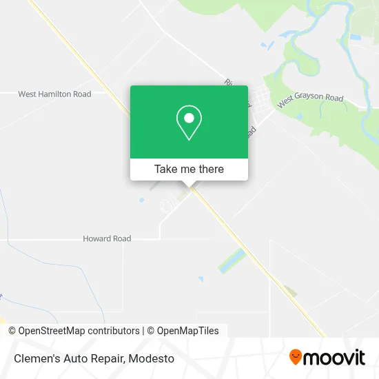Clemen's Auto Repair map
