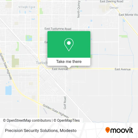 Precision Security Solutions map