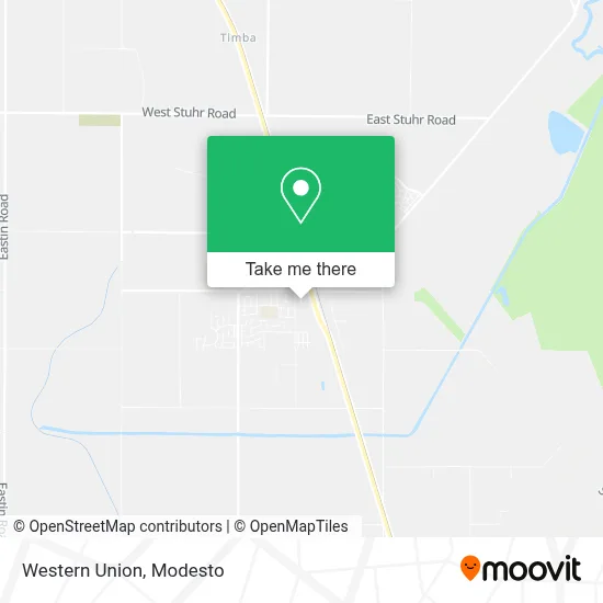Western Union map