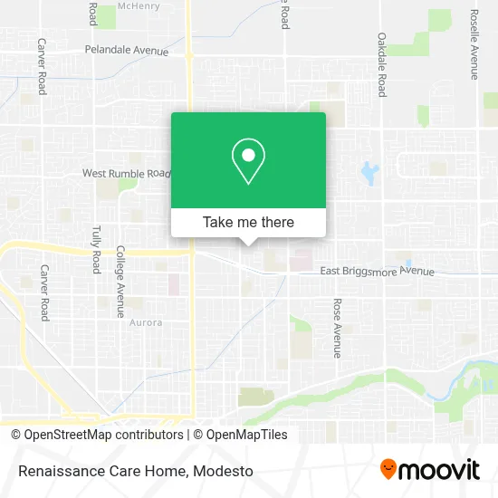 Renaissance Care Home map