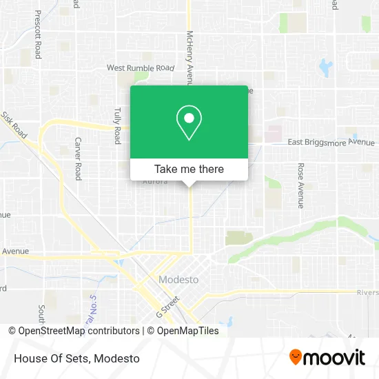 House Of Sets map