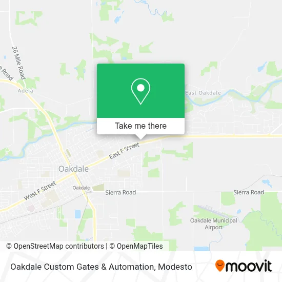 Oakdale Custom Gates & Automation map