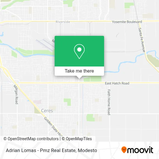 Adrian Lomas - Pmz Real Estate map