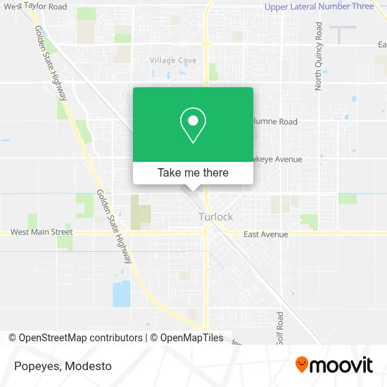 Popeyes map