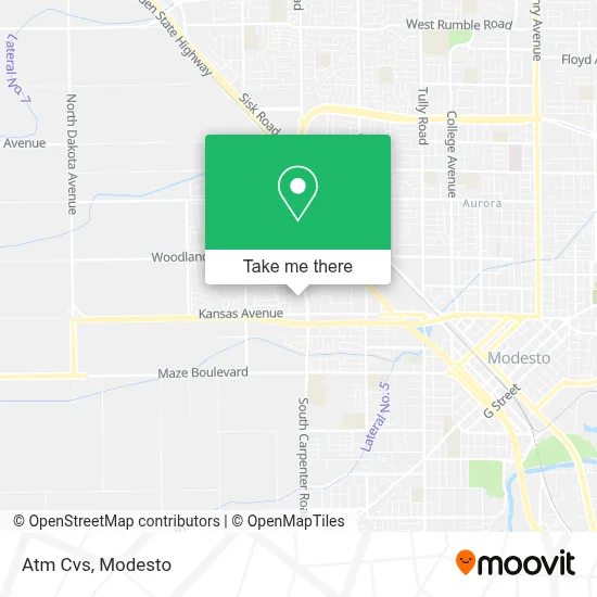 Atm Cvs map