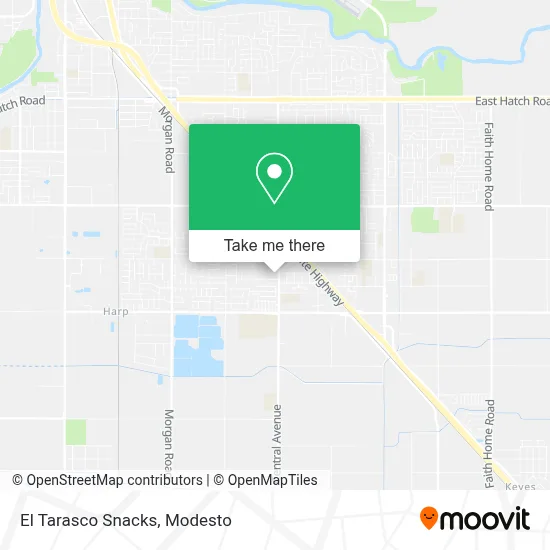 El Tarasco Snacks map