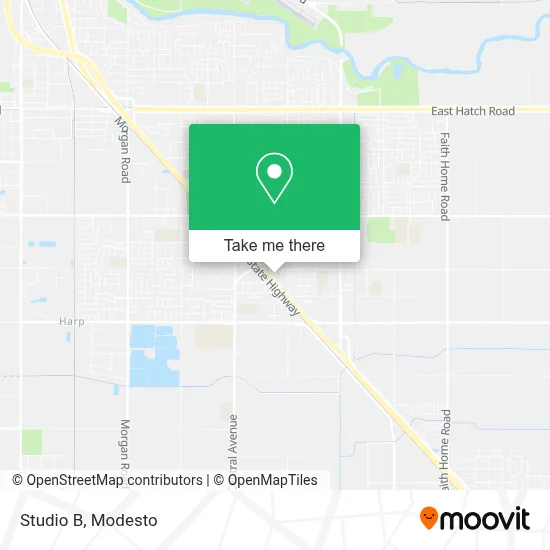 Studio B map