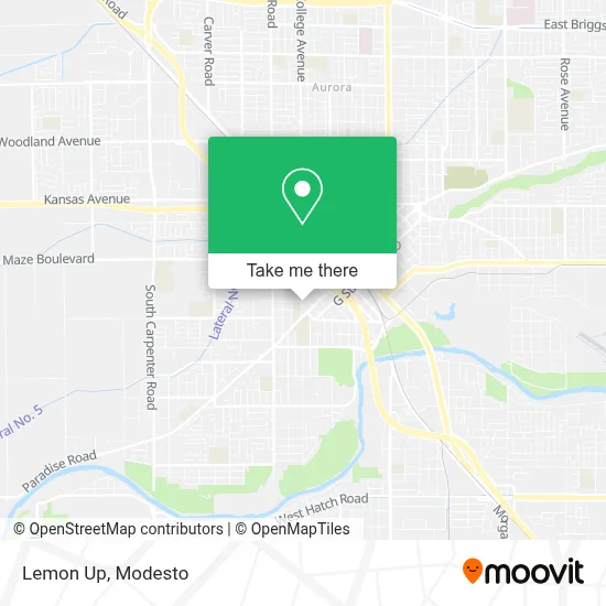Lemon Up map
