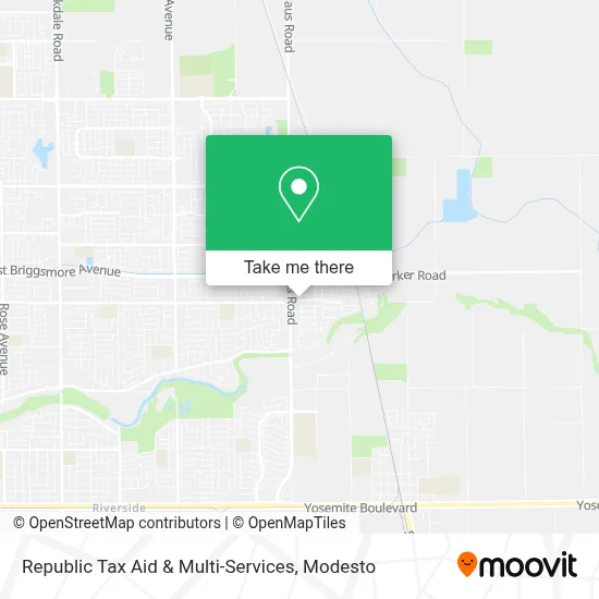 Republic Tax Aid & Multi-Services map