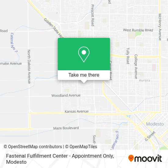 Fastenal Fulfillment Center - Appointment Only map