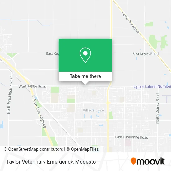 Taylor Veterinary Emergency map