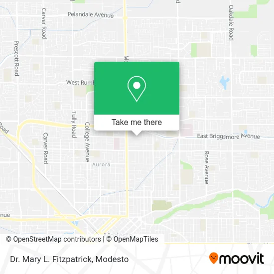 Dr. Mary L. Fitzpatrick map