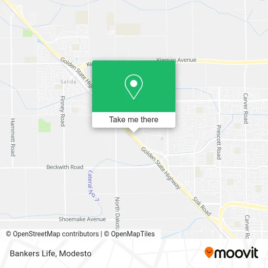 Bankers Life map
