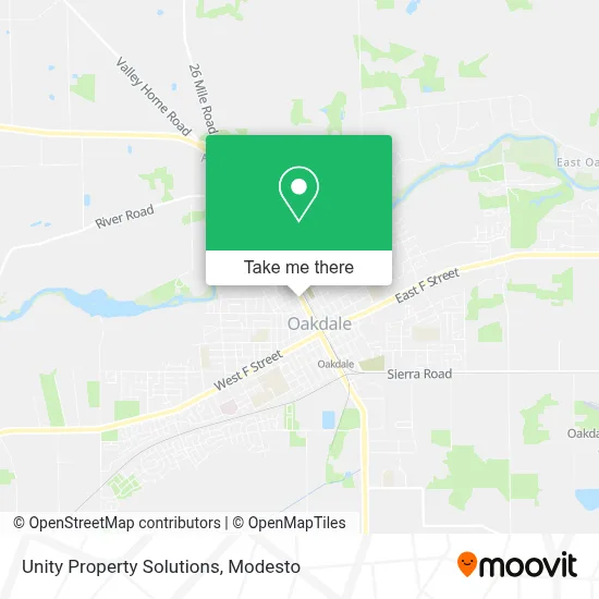 Unity Property Solutions map