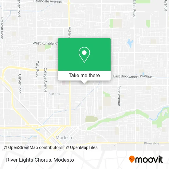 River Lights Chorus map