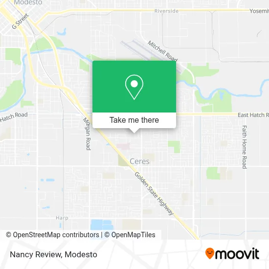 Nancy Review map
