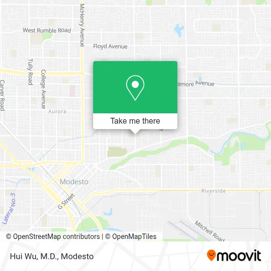 Hui Wu, M.D. map