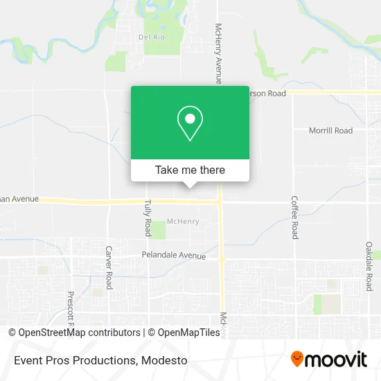 Event Pros Productions map