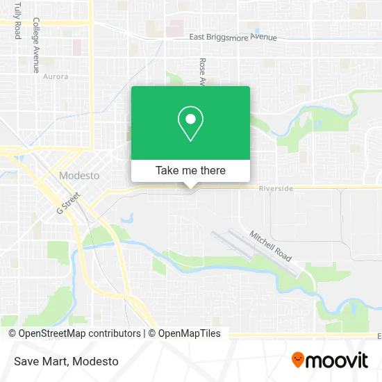 Save Mart map