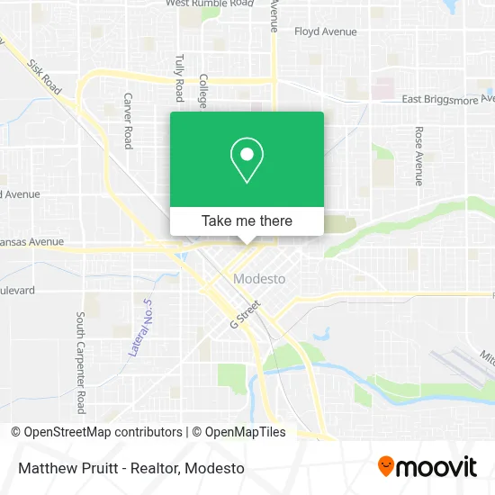Matthew Pruitt - Realtor map