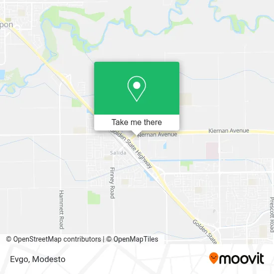 Evgo map