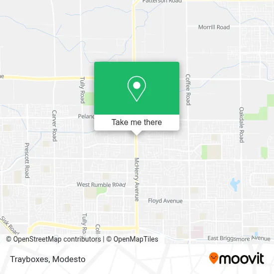 Trayboxes map