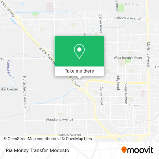 Ria Money Transfer map