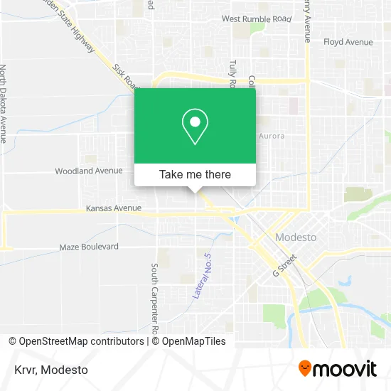 Krvr map