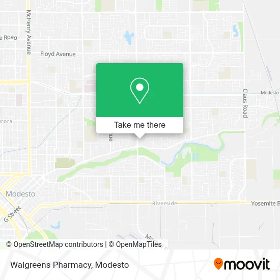 Walgreens Pharmacy map