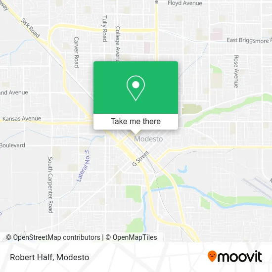 Robert Half map