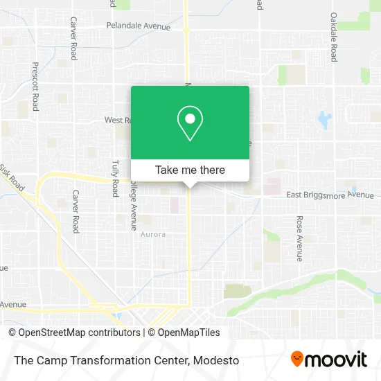 The Camp Transformation Center map
