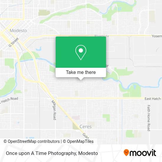 Once upon A Time Photography map
