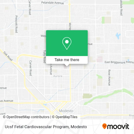 Ucsf Fetal Cardiovascular Program map